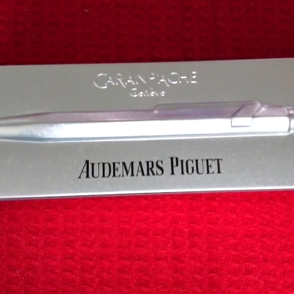 Audemars Piguet CARAN d'ACHE Stainless Steel Ink Pen with Case